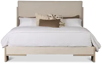 Miramar Light Tone Uph Panel Bed