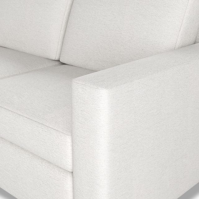 Citymod White Fabric Medium Two-arm Sectional