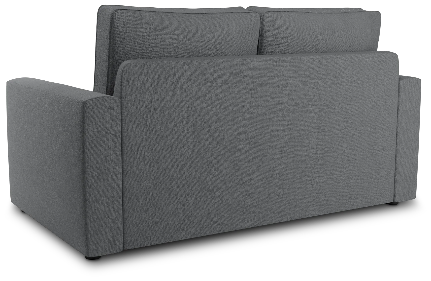 Siesta Revenue Gray Fabric Memory Foam Sleeper