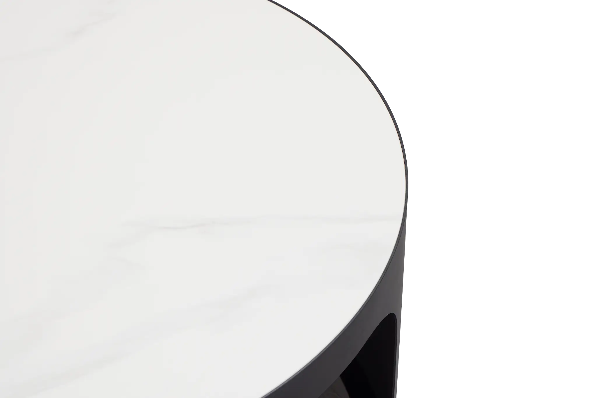 Abel White Round Coffee Table Abel White Round Coffee Table