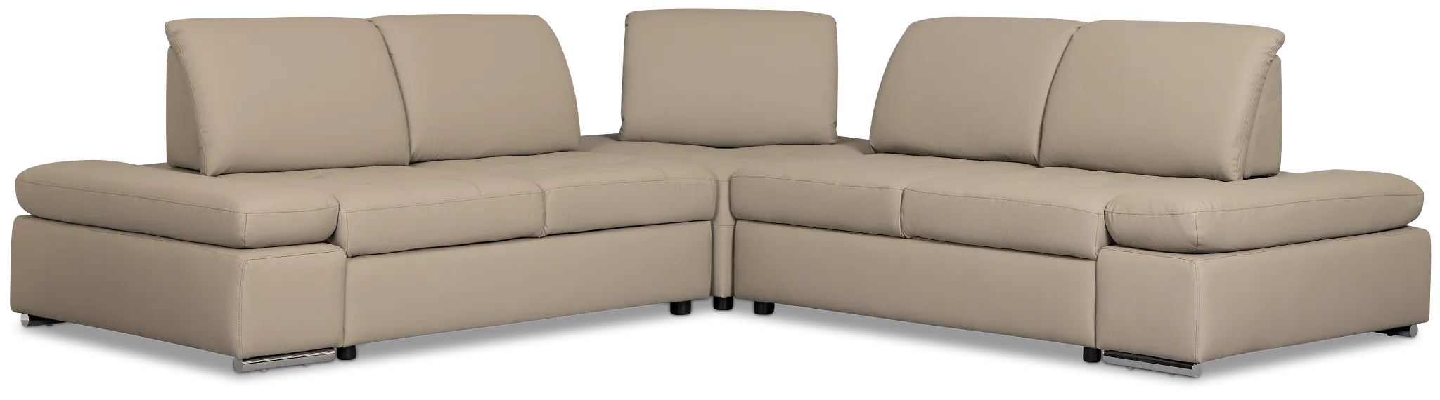 Eden Gray Micro Small Two-arm Sectional