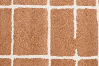 Elio Orange 5x8 Area Rug