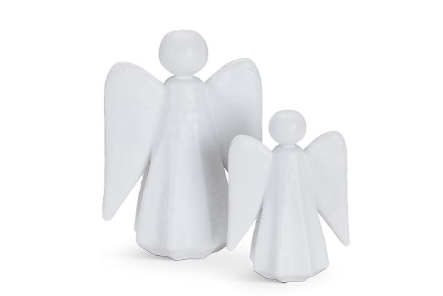 Angel White Large Tabletop Accessory