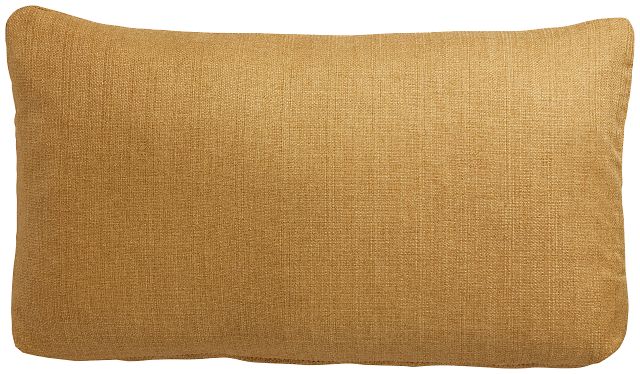 Zeke Yellow Lumbar Accent Pillow