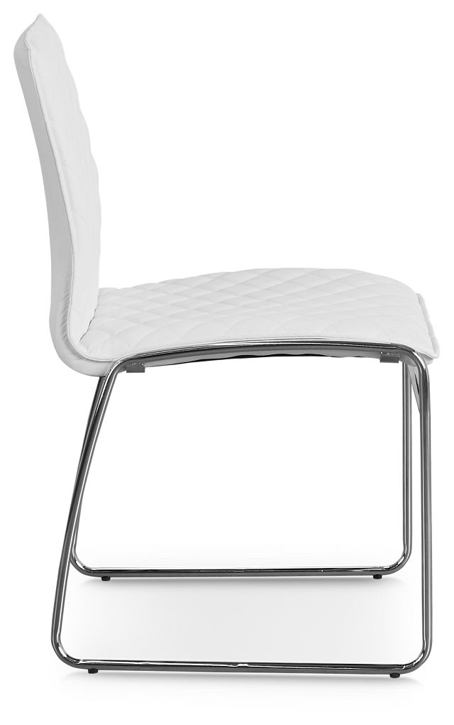 Skyline White Metal Side Chair
