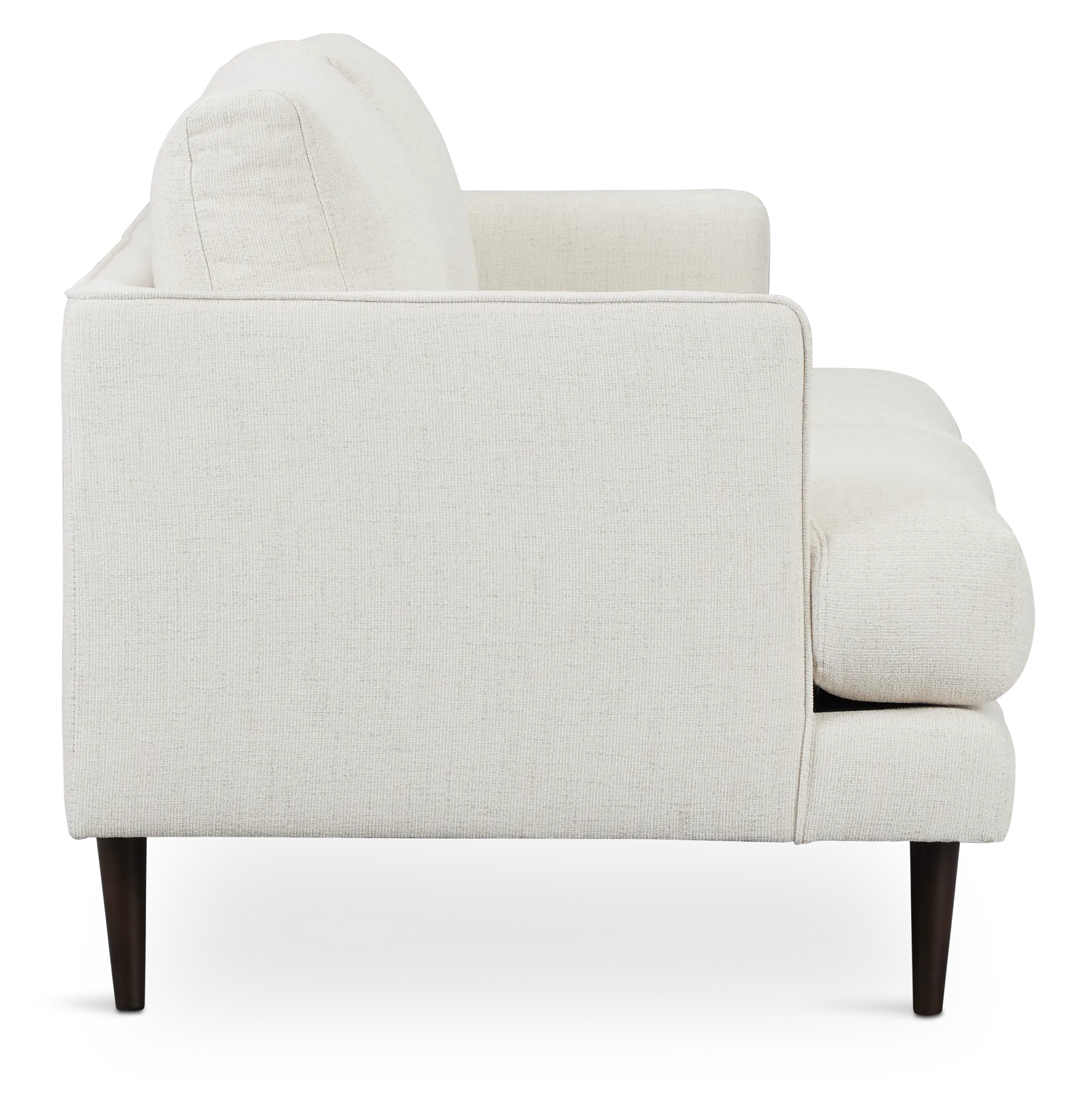 Easton Light Beige Fabric Loveseat
