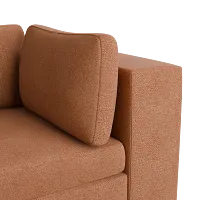 Destin Sutton Orange Fabric 5-piece Modular Sectional