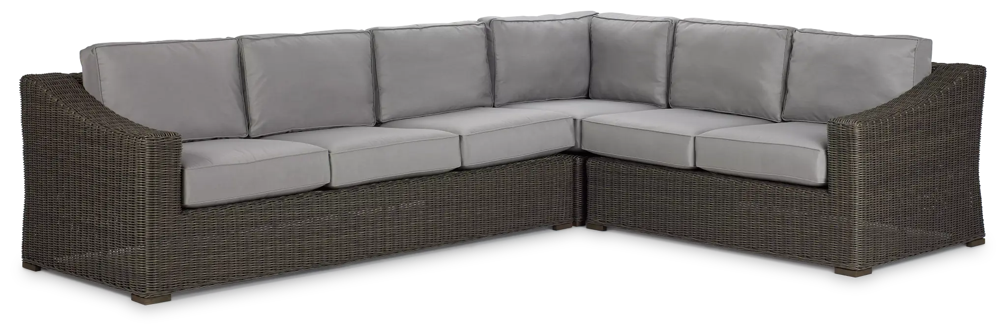 Canyon Gray Medium Left Sectional Canyon Gray Medium Left Sectional