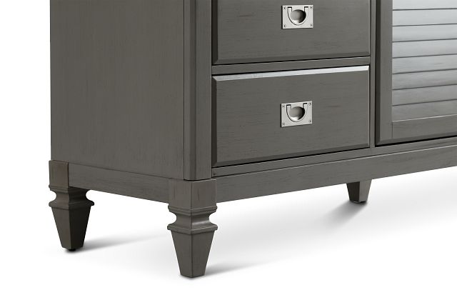 Marina Gray Door Chest