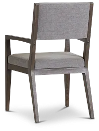 Linea Dark Tone Arm Chair