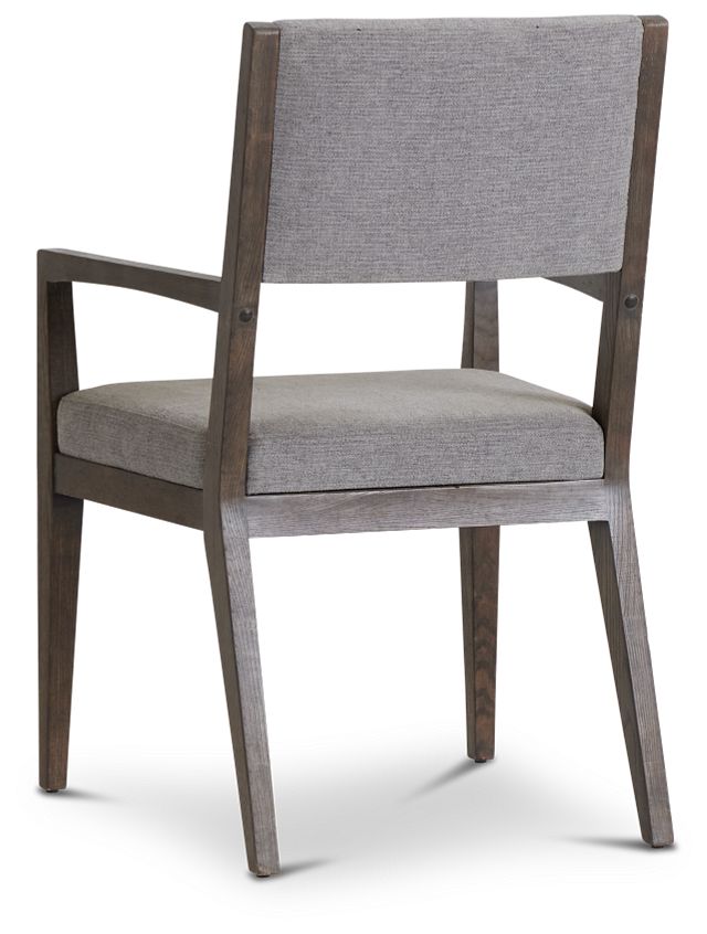 Linea Dark Tone Arm Chair