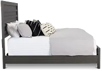 Everett Gray Panel Bed