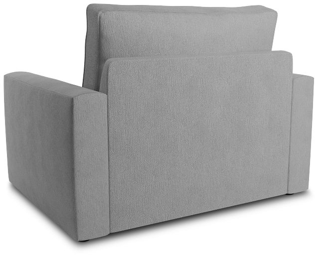 Siesta Revenue White Fabric Memory Foam Sleeper