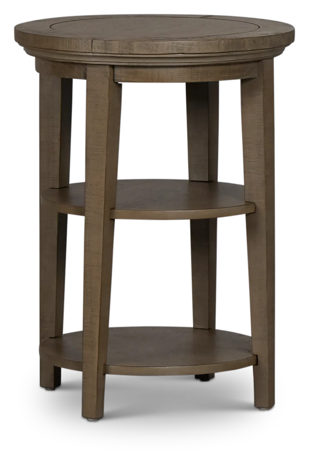 Heron Cove Light Tone Round End Table Heron Cove Light Tone Round End Table