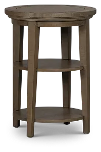 Heron Cove Light Tone Round End Table