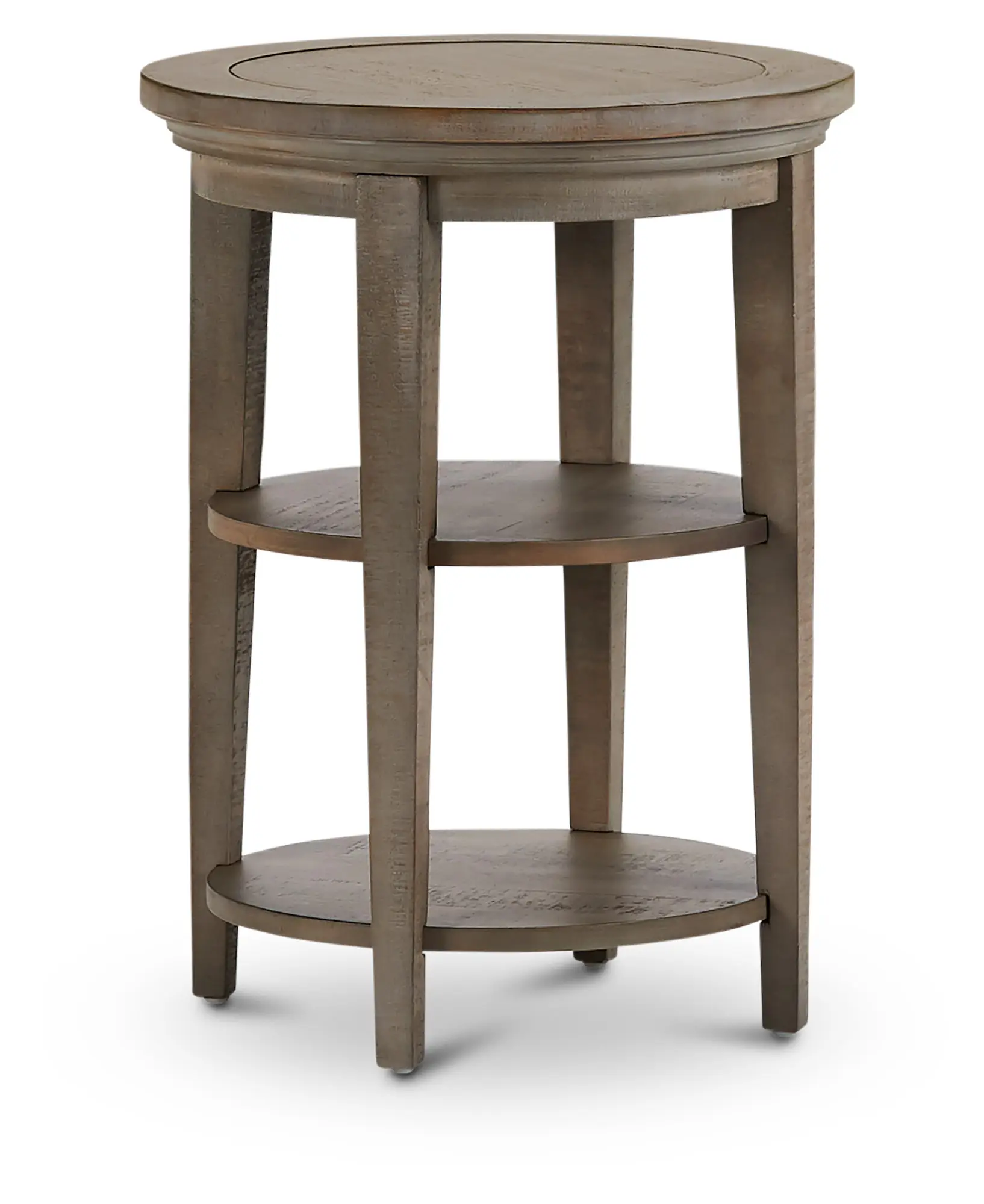 Heron Cove Light Tone Round End Table Heron Cove Light Tone Round End Table