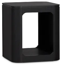 Emory Black End Table