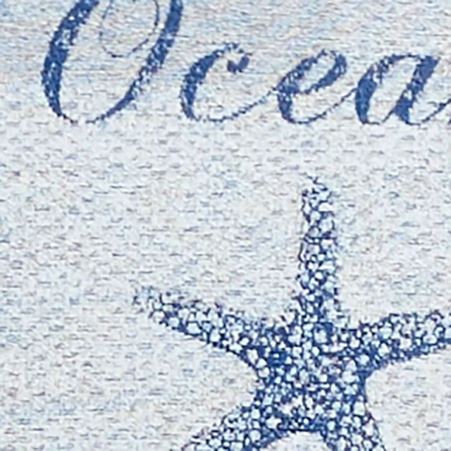 Pompano Light Blue Fabric Push Back Recliner (4)