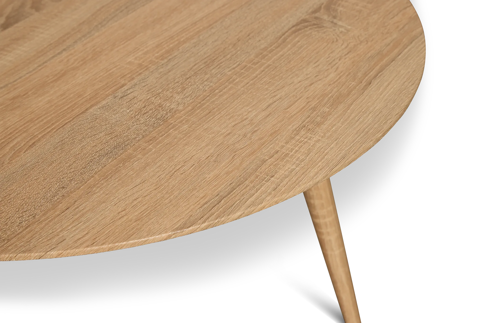 Avon Light Tone Round Coffee Table