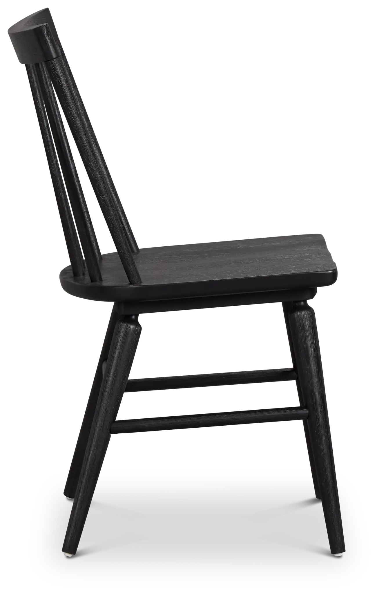 Taylor Black Slat Side Chair Taylor Black Slat Side Chair