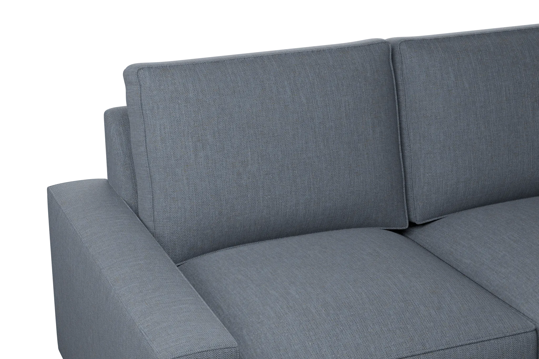 Edgewater Victory Dark Blue Large Right Chaise Sectional