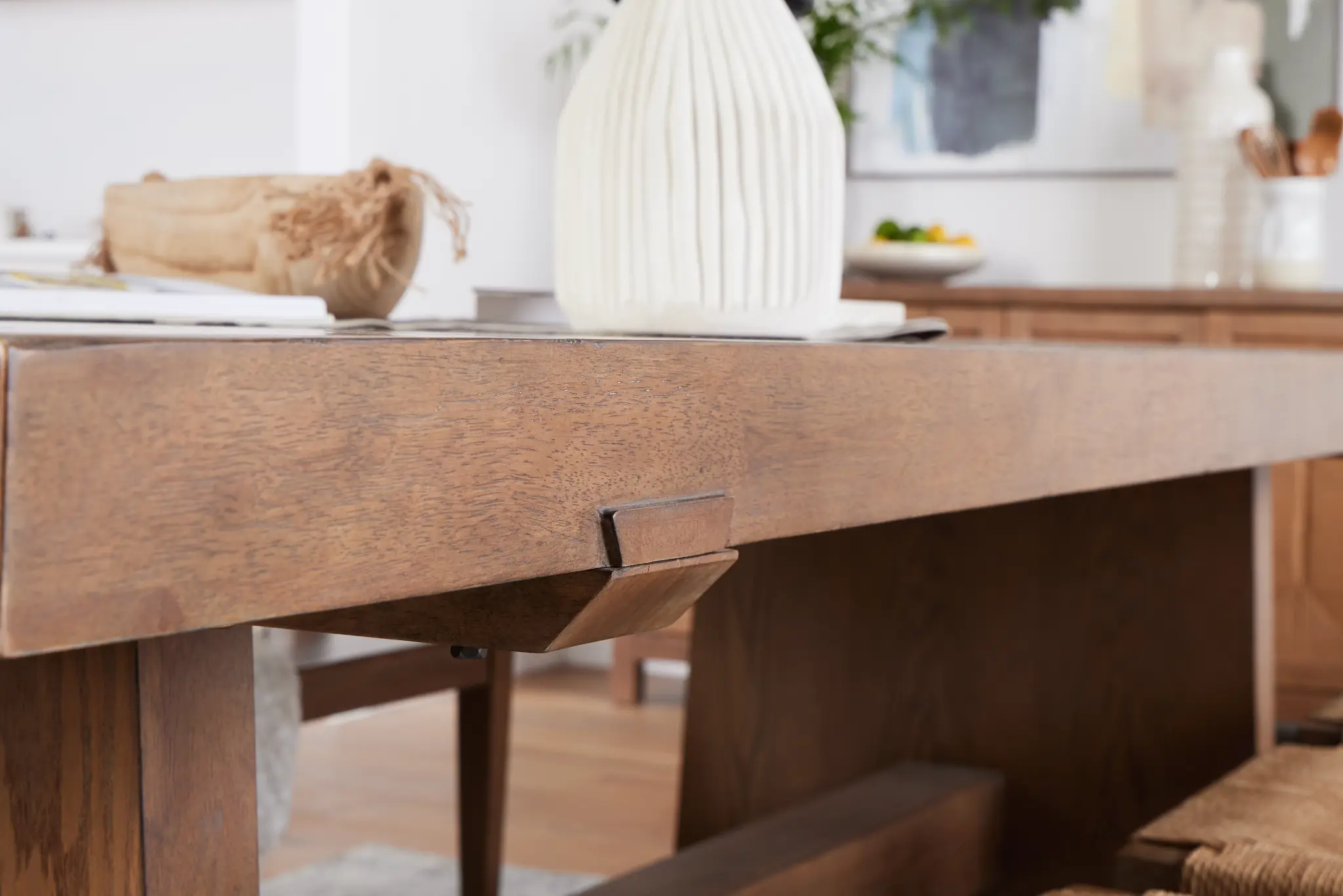 Provo Mid Tone Trestle Table Provo Mid Tone Trestle Table