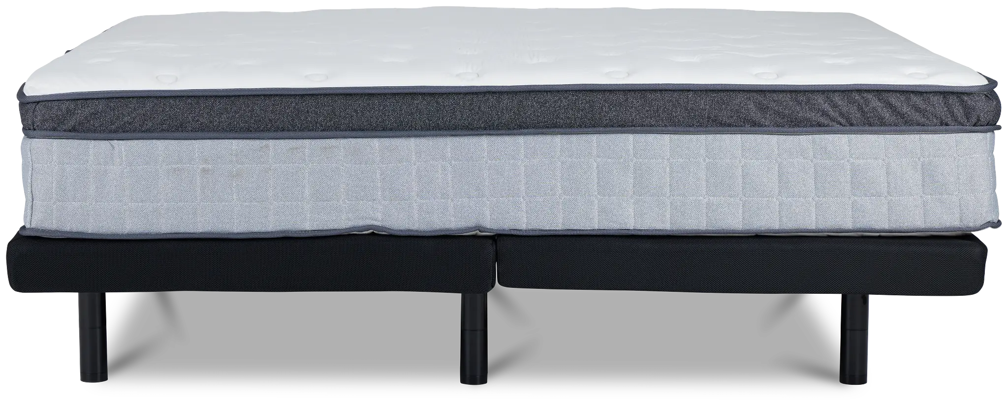 Rest & Renew By Zinus Pocket Innerspring 14" Plus Adjustable Mattress Set Rest & Renew By Zinus Pocket Innerspring 14" Plus Adjustable Mattress Set