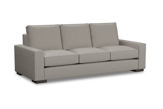 Edgewater Revenue Beige 96" Sofa W/ 3 Cushions