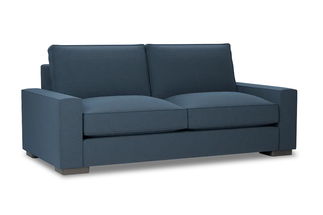 Edgewater Elite Blue 84" Sofa W/ 2 Cushions Edgewater Elite Blue 84" Sofa W/ 2 Cushions