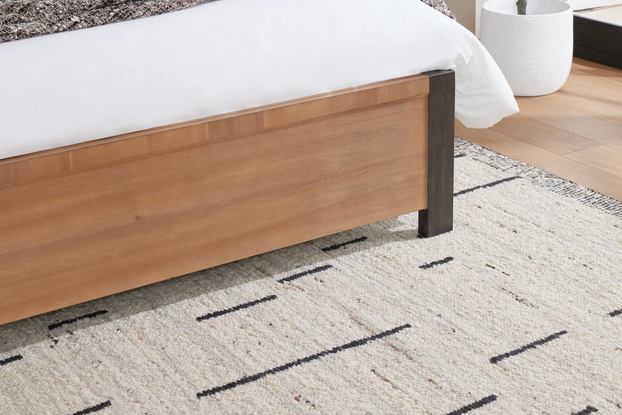 Jackson Two-tone Panel Bed