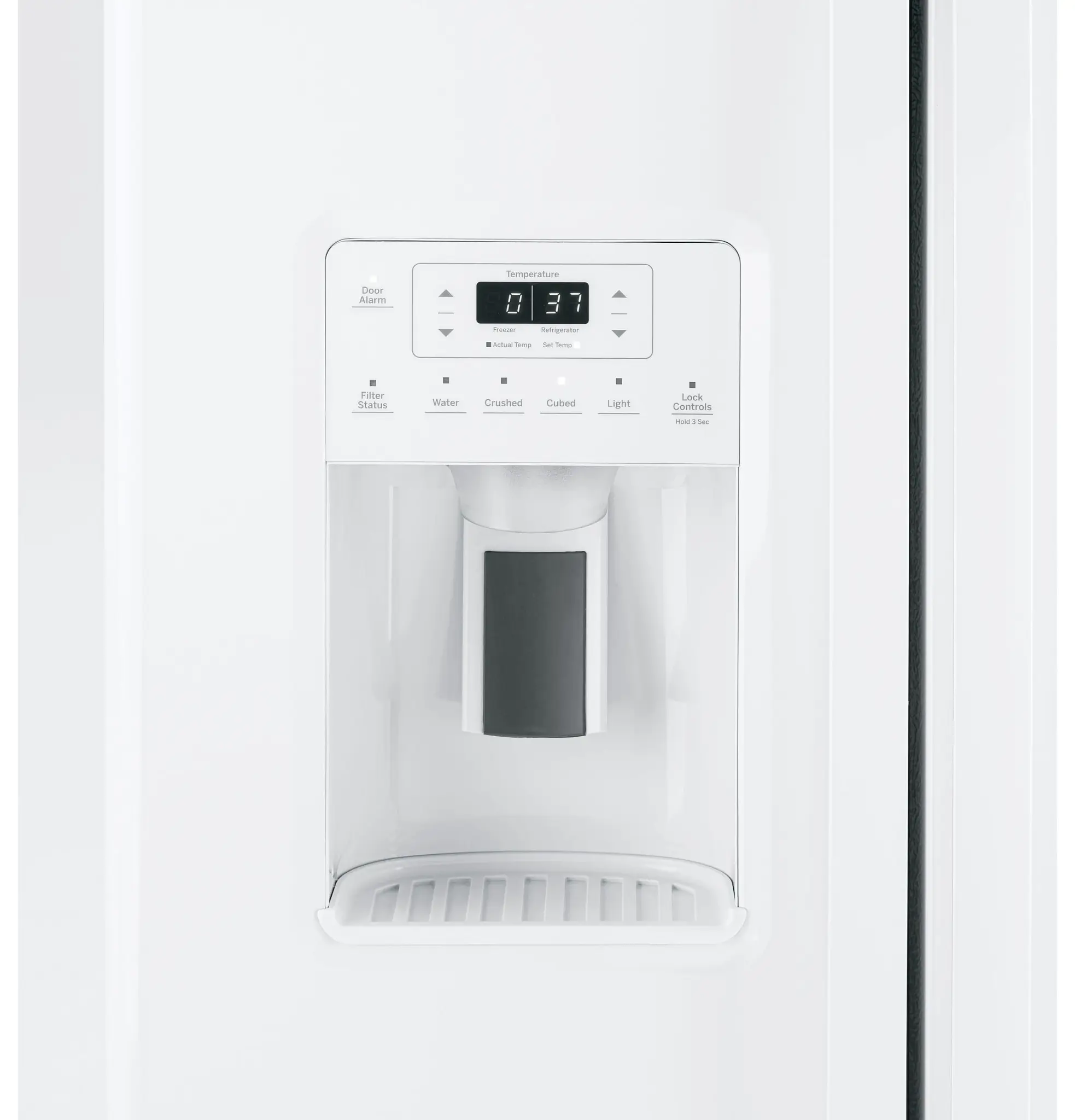 Ge Profile 23 Series White Side By Side Refrigerator Ge Profile 23 Series White Side By Side Refrigerator