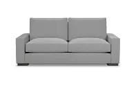 Edgewater Delray Light Gray 84" Sofa W/ 2 Cushions