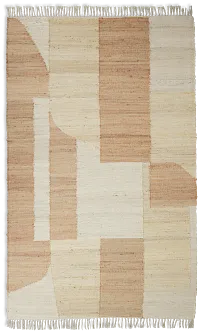 Ustic Light Brown 5x8 Area Rug