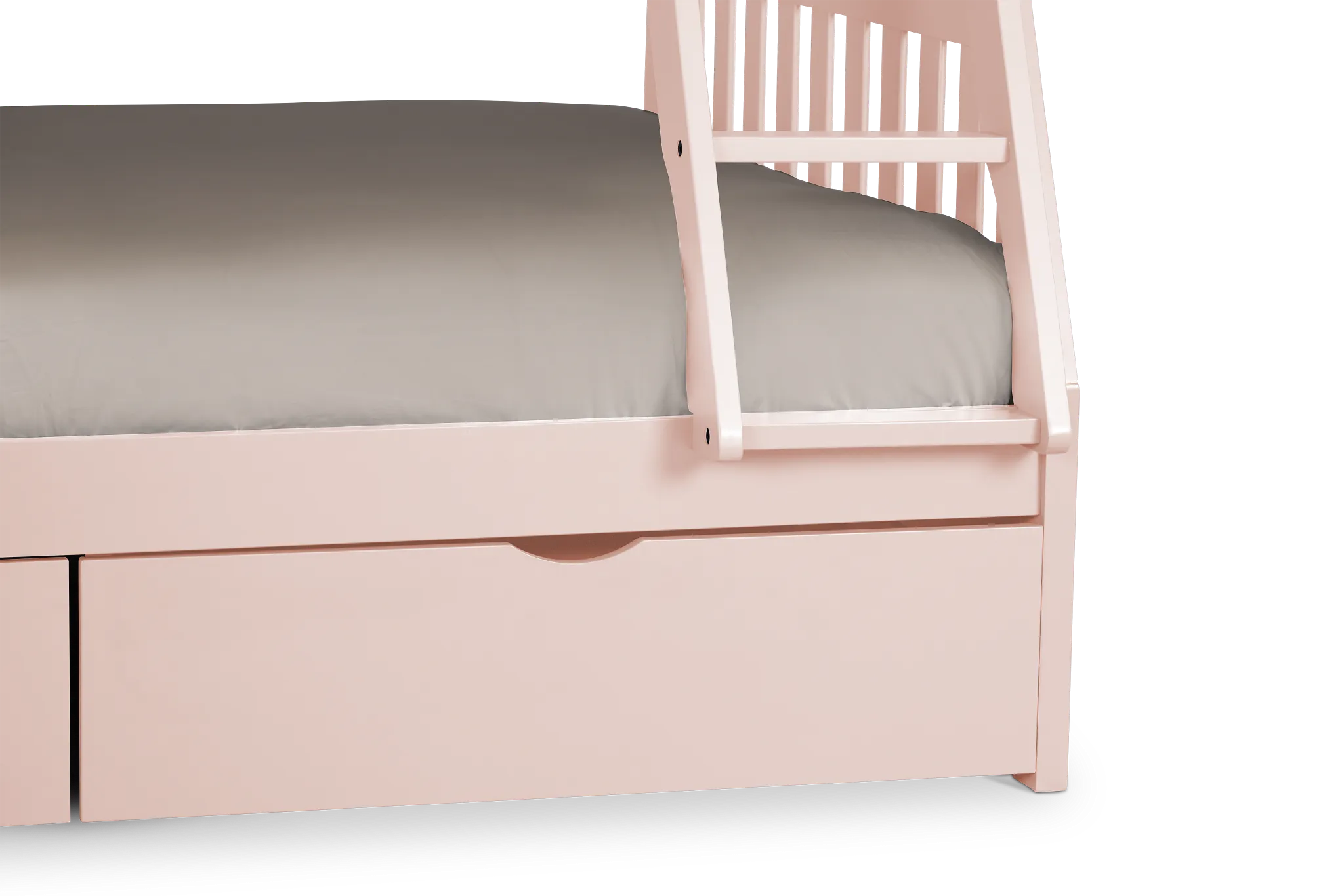 Charleston Pink Storage Bunk Bed