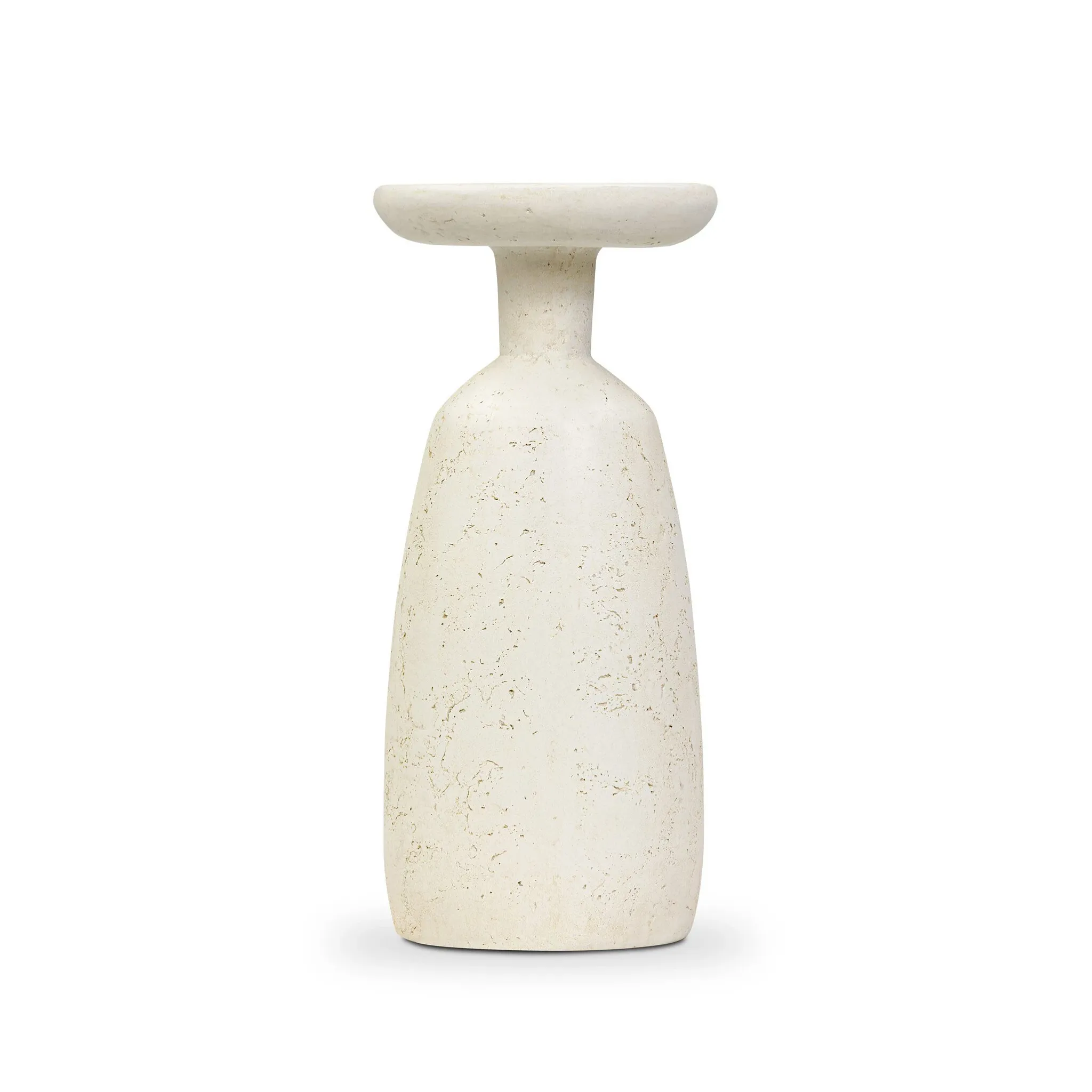 Zume White Large End Table