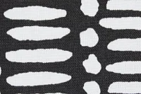 Deja Black 18" Indoor/outdoor Accent Pillow