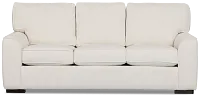 Sinclair Light Beige Fabric Sofa