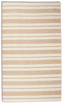 Duprine Dark Orange 2x3 Area Rug