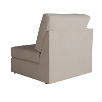 Citymod Beige Fabric Wedge