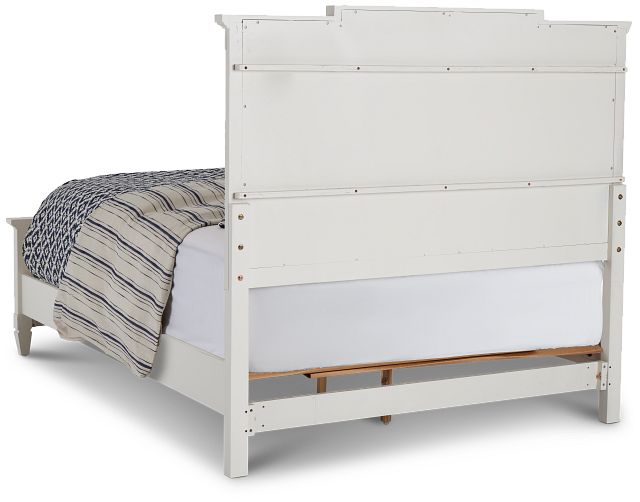 Alexandria Ivory Panel Bed (4)