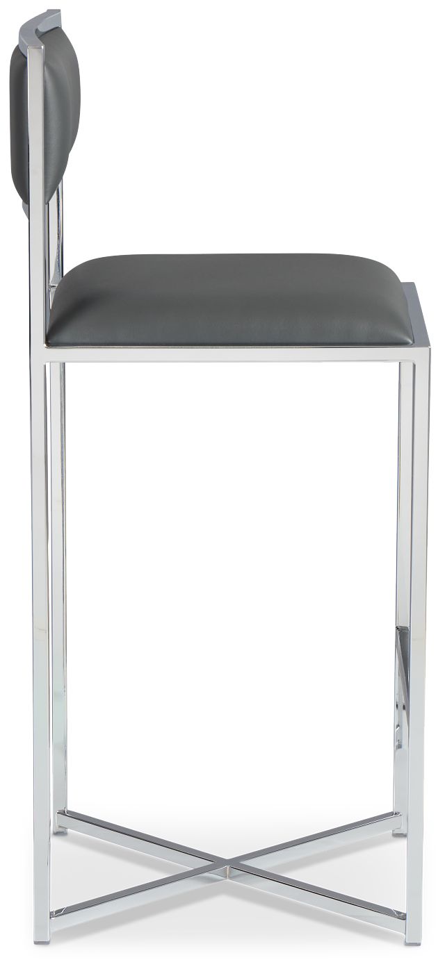 Amalfi Gray Stnl Steel 30" Barstool