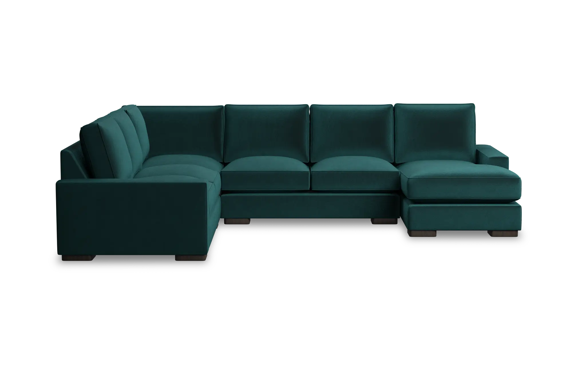 Edgewater Joya Teal Medium Right Chaise Sectional Edgewater Joya Teal Medium Right Chaise Sectional