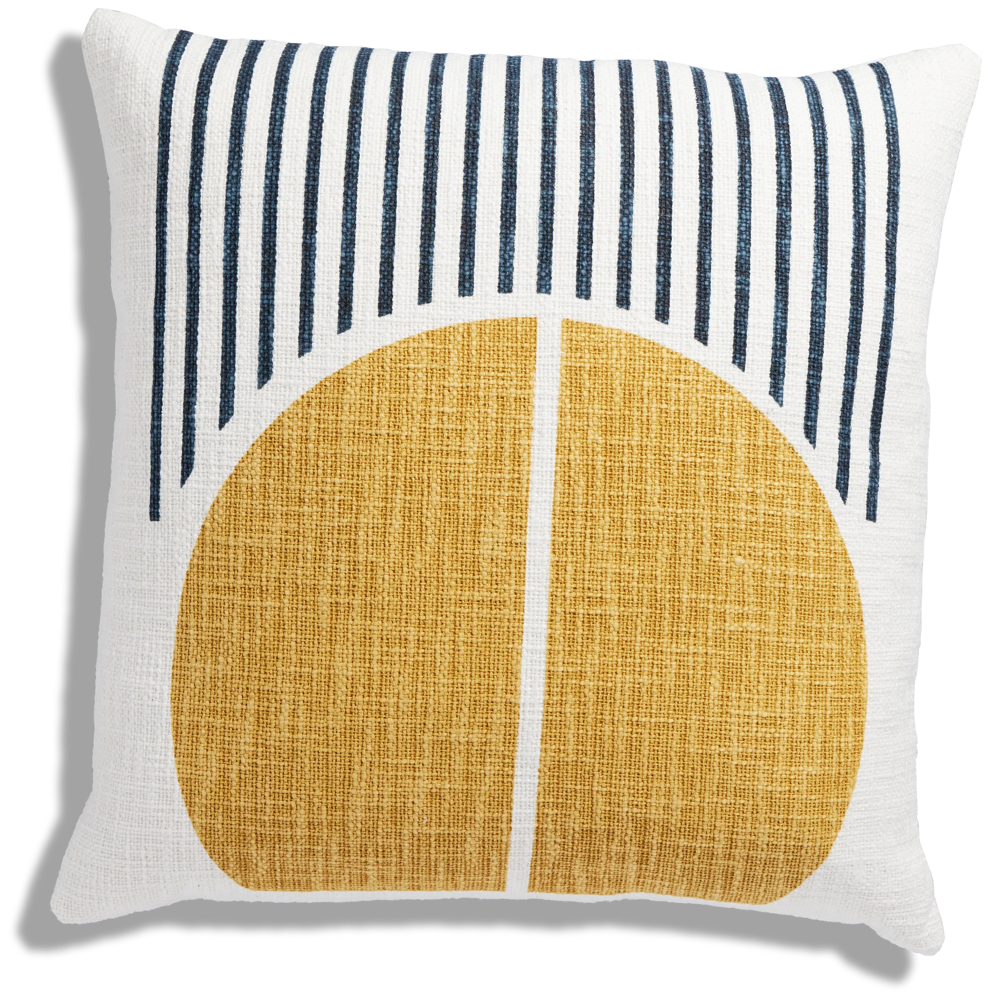 Eliot Yellow 22" Accent Pillow