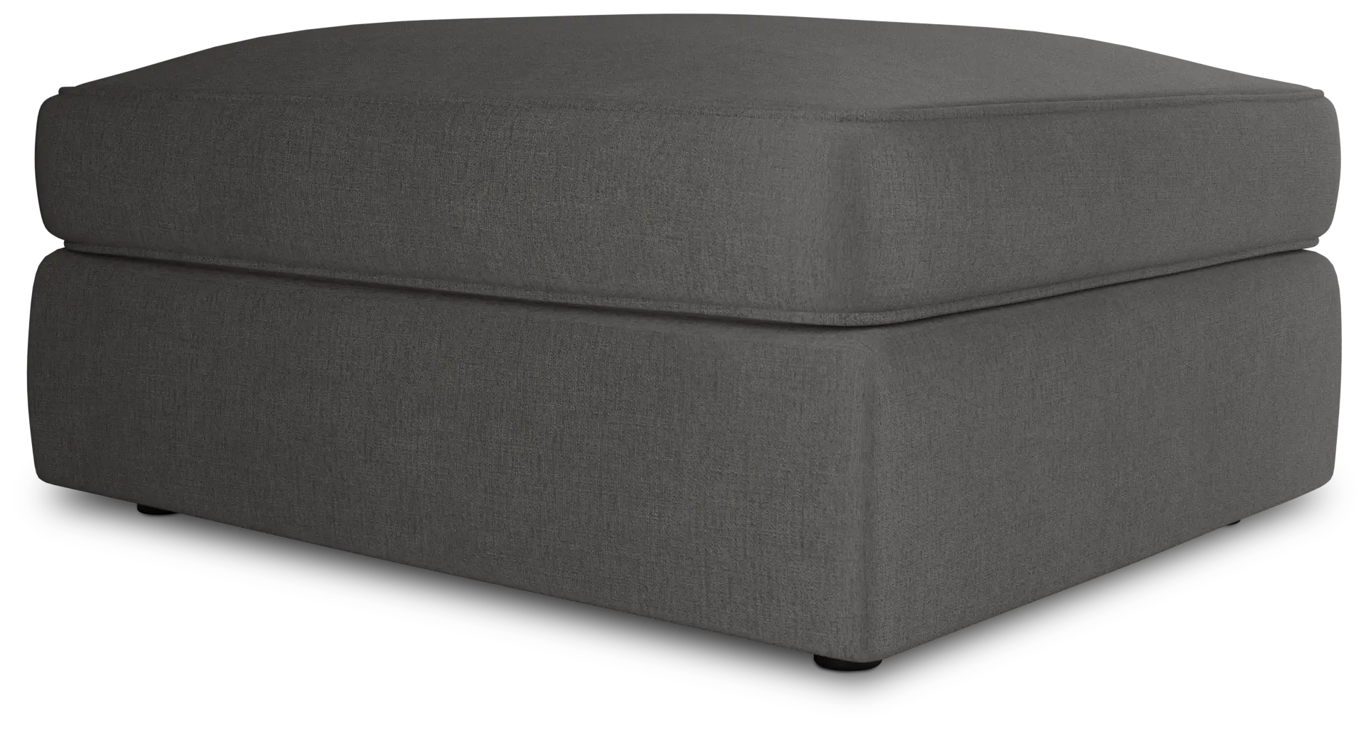 Siesta Peyton Gray Fabric Ottoman Siesta Peyton Gray Fabric Ottoman