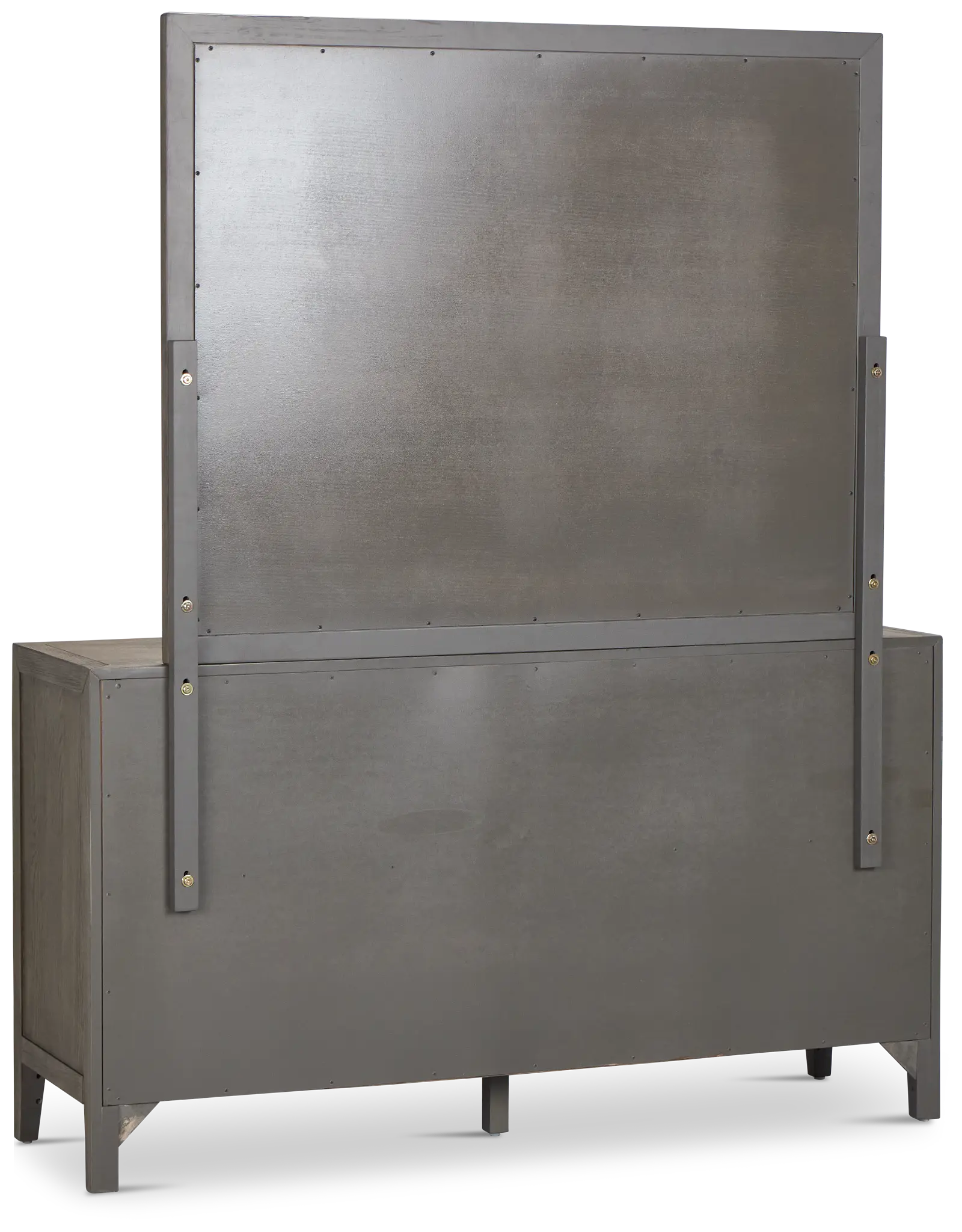 Alden Gray Dresser & Mirror Alden Gray Dresser & Mirror
