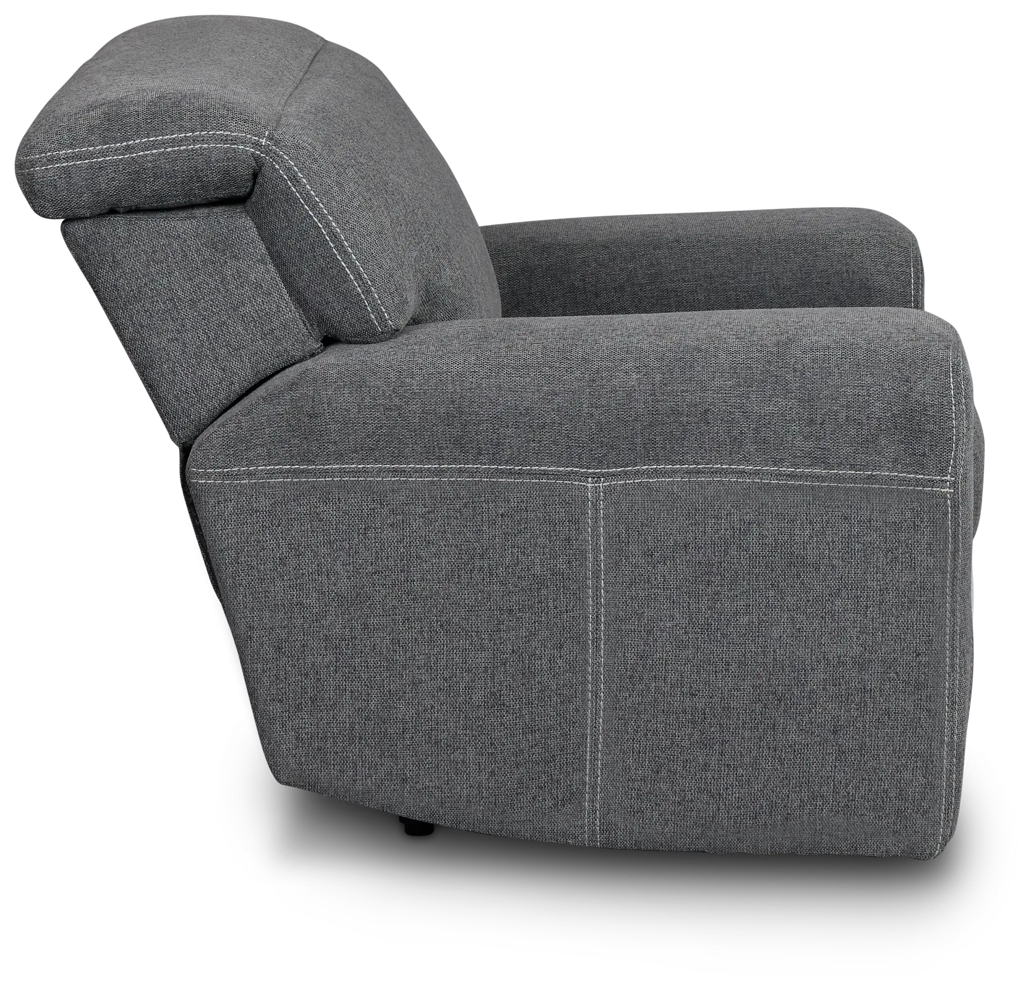 Callum Dark Gray Fabric Power Recliner Callum Dark Gray Fabric Power Recliner
