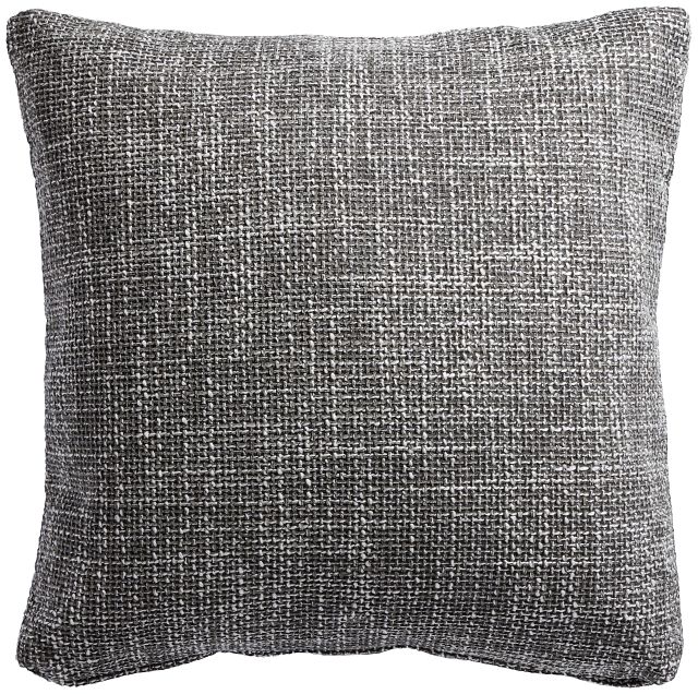 Sutt Gray 24" Accent Pillow
