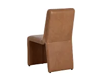 Heron Brown Lthr/vinyl Upholstered Side Chair