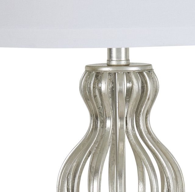 Sophie Silver Table Lamp