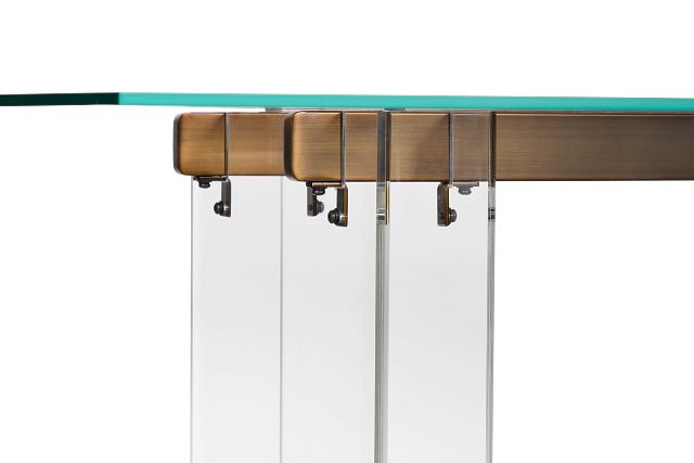 Avondale Glass Rectangular Table